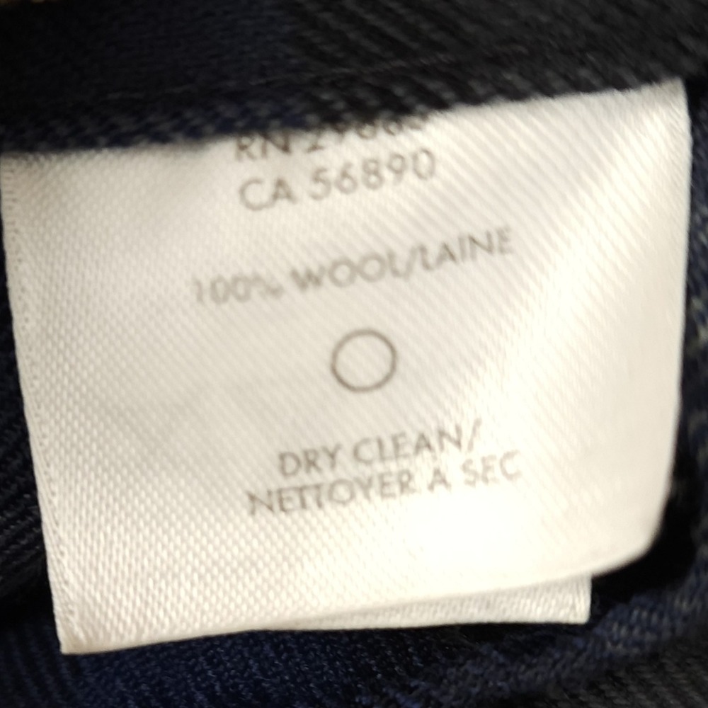 Pendleton Sir Pendleton Plaid‎ Button Down Shirt Men's Large Wool Blue Gray - Picture 9 of 10